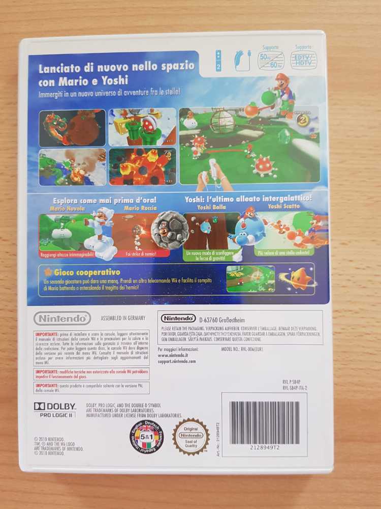 Super Mario Galaxy 2 - Nintendo Wii (Nintendo - 1) video game collectible [Barcode 045496368944] - Main Image 3