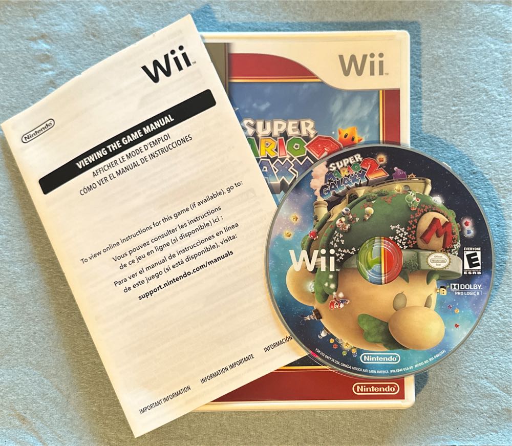 Super Mario Galaxy 2 - Nintendo Wii (Nintendo - 1) video game collectible [Barcode 045496904173] - Main Image 3