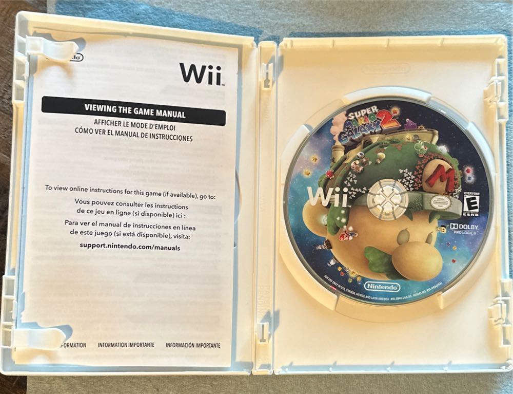 Super Mario Galaxy 2 - Nintendo Wii (Nintendo - 1) video game collectible [Barcode 045496904173] - Main Image 4