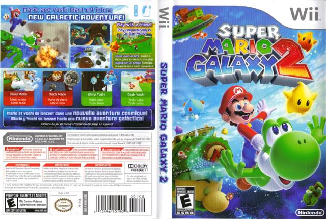 Super Mario Galaxy 2 - Nintendo Wii (1) video game collectible [Barcode 400100213759] - Main Image 2