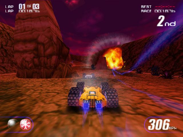 Rollcage - Sony PlayStation (Psygnosis - 2) video game collectible [Barcode 735009404923] - Main Image 4