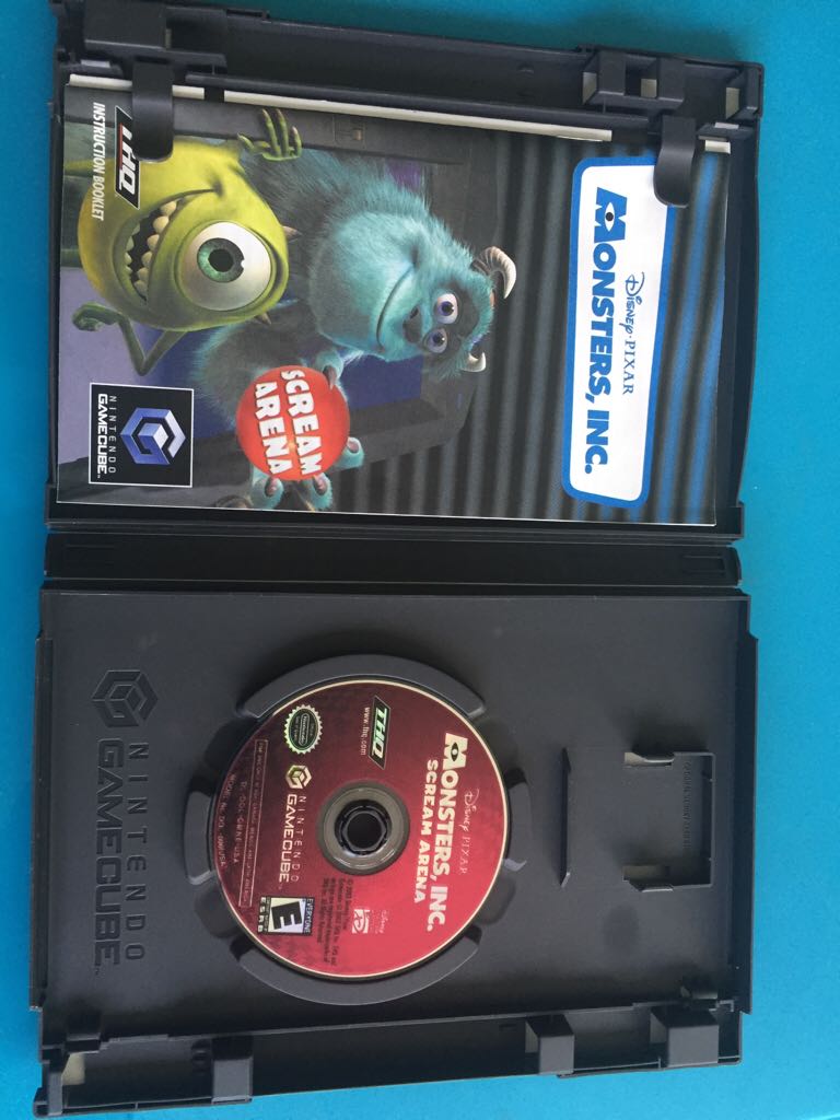 Monsters, Inc. Scream Arena - Nintendo GameCube video game collectible - Main Image 2
