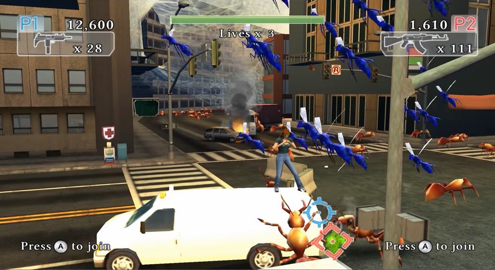 Attack of the Movies 3D - Nintendo Wii (Majesco Entertainment - 4) video game collectible [Barcode 096427016496] - Main Image 4