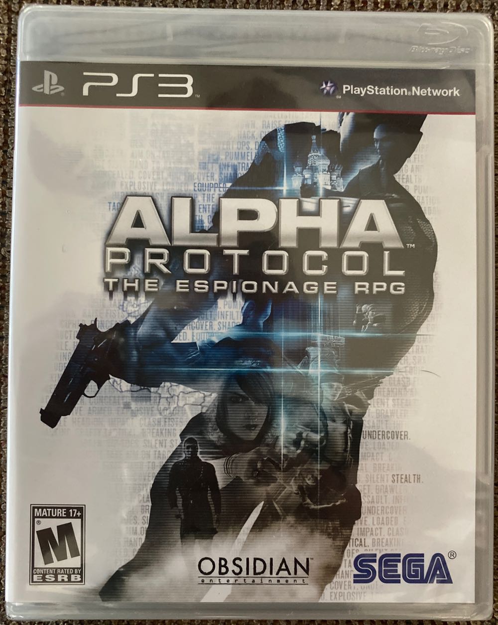Alpha Protocol - Sony PlayStation 3 (PS3) (Sega - 1) video game collectible [Barcode 010086690194] - Main Image 3
