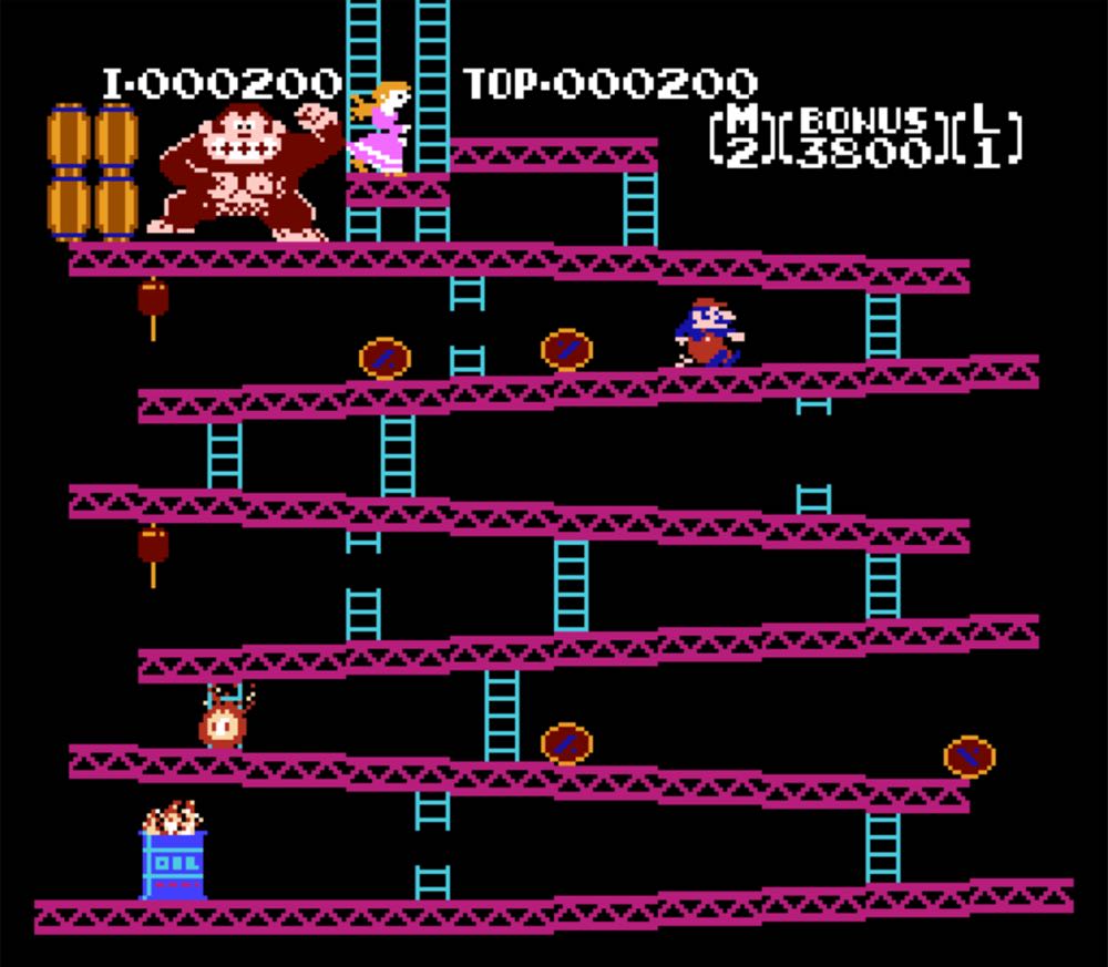 Donkey Kong Classics - Nintendo Entertainment System (NES) (Nintendo - 2) video game collectible [Barcode 045496630423] - Main Image 4