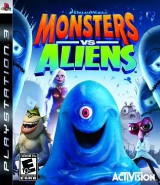Monsters Vs Aliens - Sony PlayStation 3 (PS3) video game collectible [Barcode 5030917062179] - Main Image 1