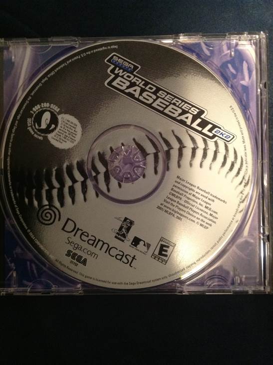 World Series Baseball 2K2 - Sega Dreamcast (Sega - 4) video game collectible [Barcode 010086511529] - Main Image 2