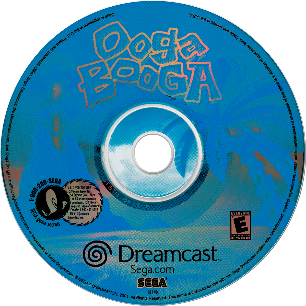 Ooga Booga - Sega Dreamcast (Sega - 4) video game collectible [Barcode 010086511406] - Main Image 3