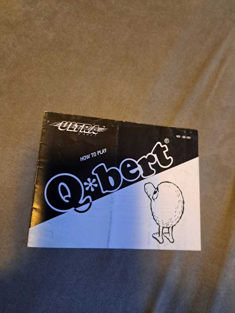 NES: Q*bert - Nintendo Entertainment System (NES) (Ultra) video game collectible - Main Image 2