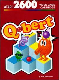 Q*bert - Atari 2600 video game collectible - Main Image 1