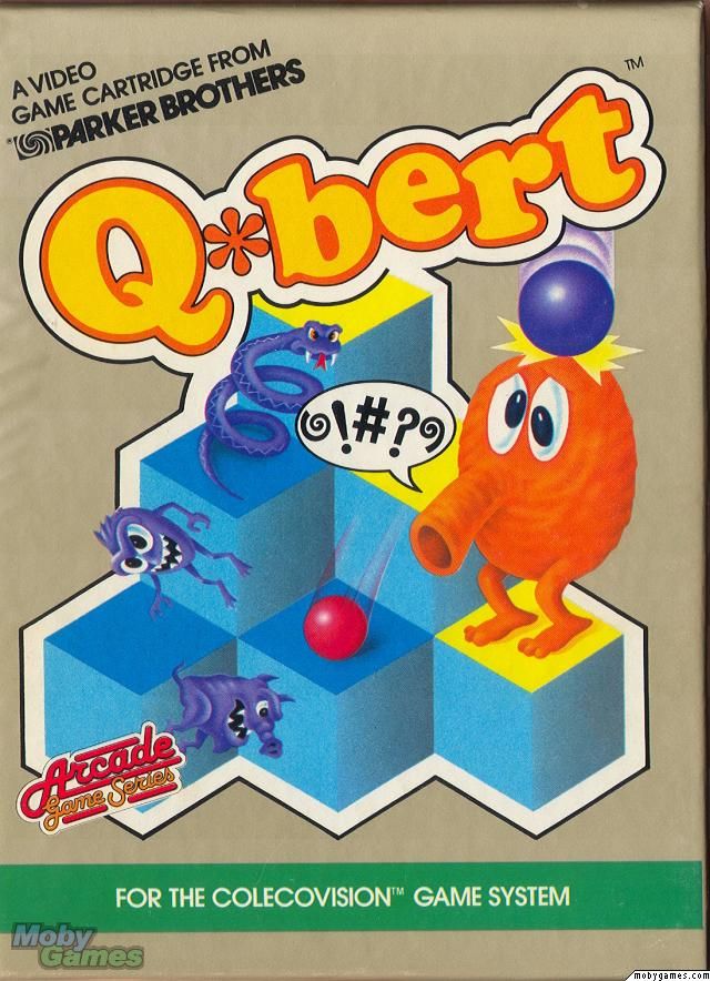 Q*bert - Colecovision video game collectible - Main Image 1