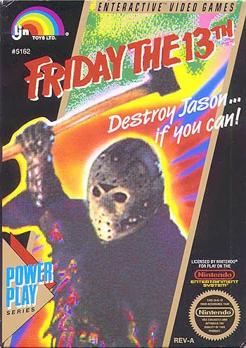 Friday The 13th - Nintendo Entertainment System (NES) (LJN) video game collectible - Main Image 1