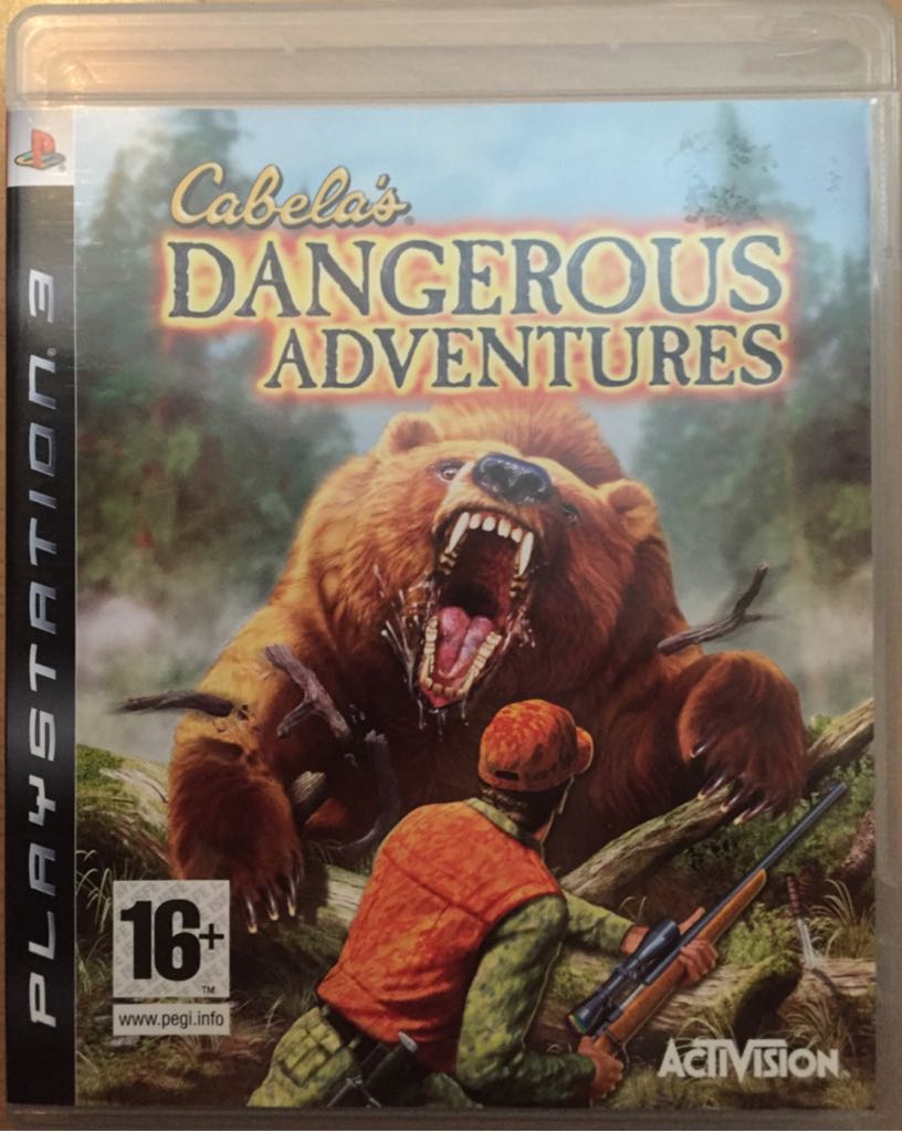 Cabelas Dangerous Adventures - Sony PlayStation 3 (PS3) (Activision) video game collectible [Barcode 5030917060311] - Main Image 1