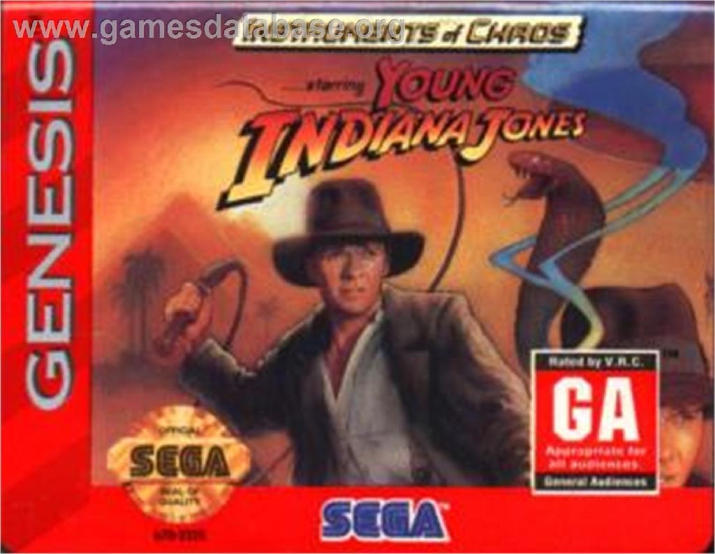 Young Indiana Jones - Sega Mega Drive (Só com Caixa) video game collectible - Main Image 2