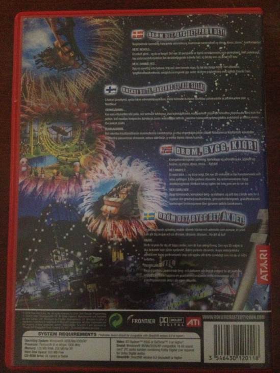 ROLLERCOASTER TYCOON 3 - PC (Atari - 1) video game collectible [Barcode 3546430120118] - Main Image 2