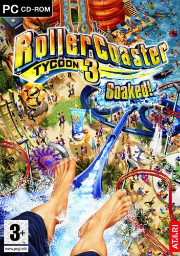 Rollercoaster Tycoon 3: Soaked - PC video game collectible - Main Image 1