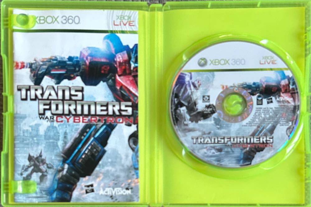 Transformers: War For Cybertron - Microsoft Xbox 360 video game collectible [Barcode 5030917084232] - Main Image 3