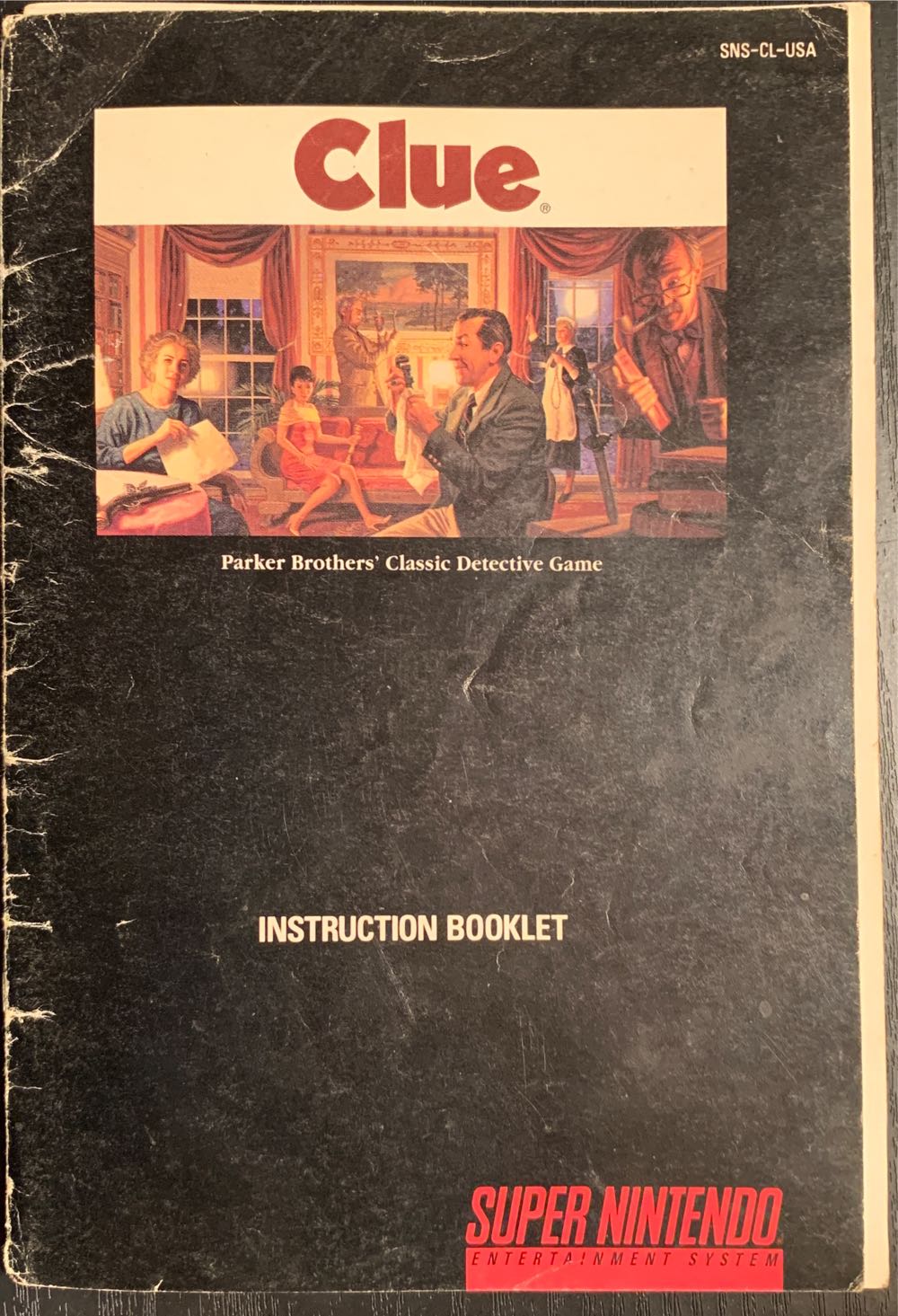 Clue - Nintendo Super Nintendo Entertainment System (SNES) video game collectible - Main Image 2