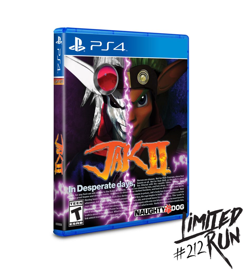 Jak II Collector’s Edition - Sony PlayStation 4 (PS4) (Limited Run Games - 1) video game collectible - Main Image 2