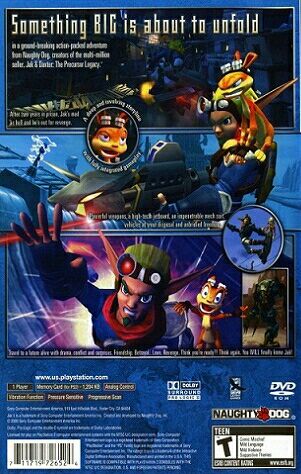 Jak 2 - Sony PlayStation 2 (PS2) (Sony Computer Entertainment - 1) video game collectible - Main Image 2