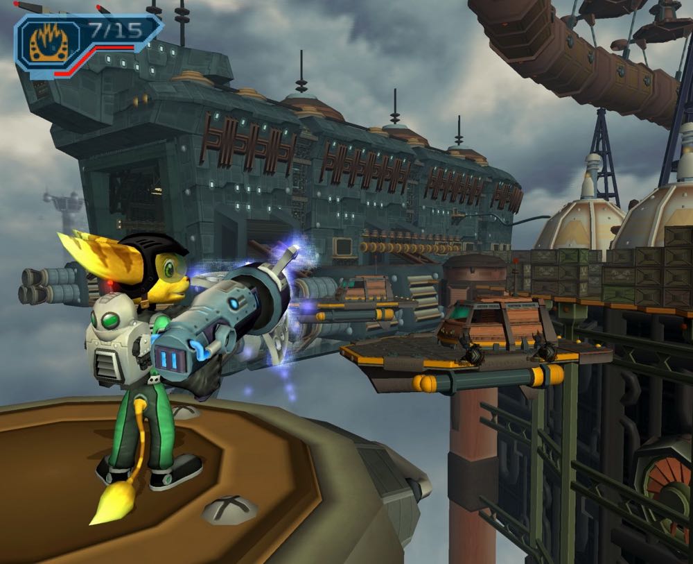 Ratchet and Clank: Going Commando - Sony PlayStation 2 (PS2) video game collectible - Main Image 2