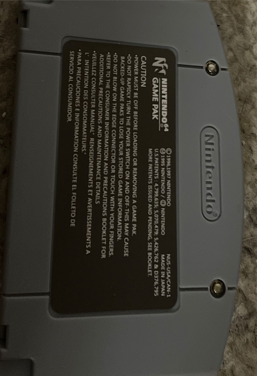 Super Smash Bros. - Nintendo 64 (N64) video game collectible - Main Image 2