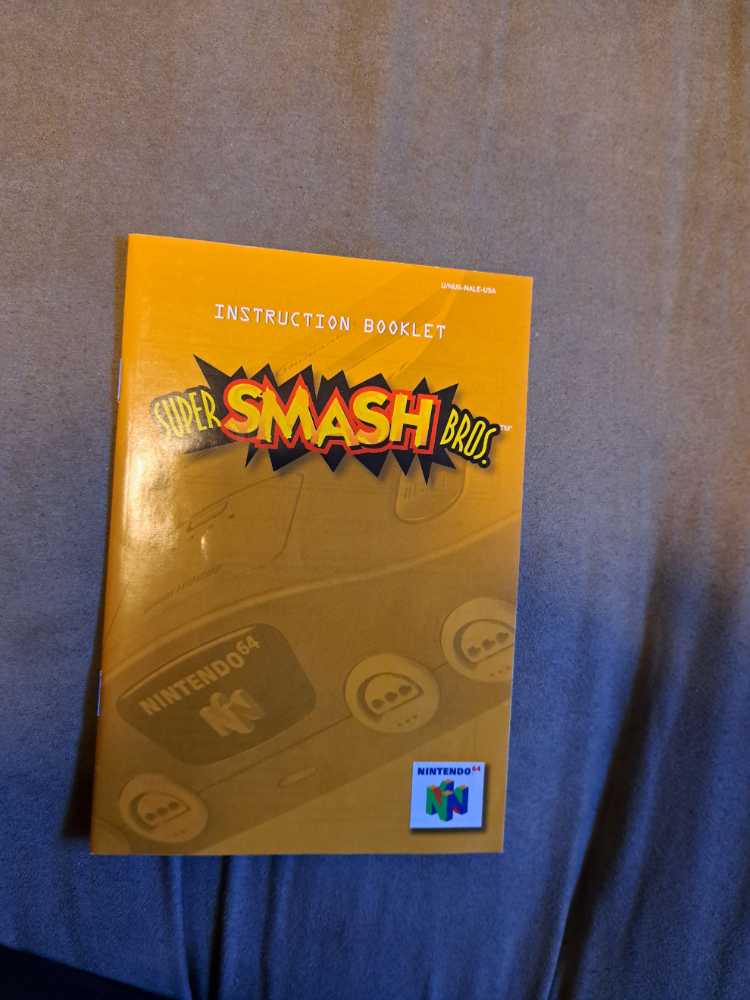 N64: Super Smash Bros. - Nintendo 64 (N64) video game collectible - Main Image 2
