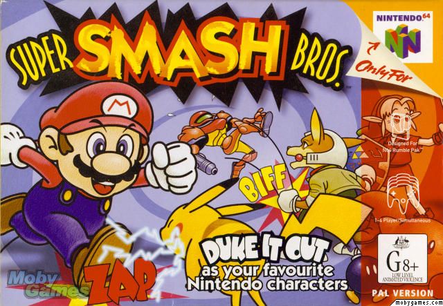 Super Smash Bros. - Nintendo Wii Virtual Console video game collectible - Main Image 1