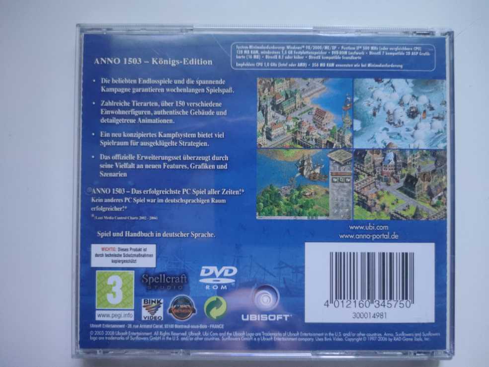 Anno 1503 - PC video game collectible [Barcode 4012160345750] - Main Image 2