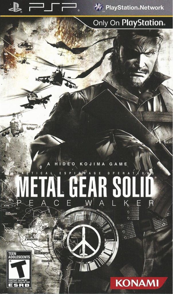 Metal Gear Solid: Peace Walker - Sony PlayStation Portable (PSP) (Konami - 1-6) video game collectible - Main Image 1
