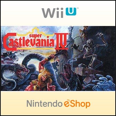 Super Castlevania IV - Nintendo Wii U Virtual Console video game collectible - Main Image 2