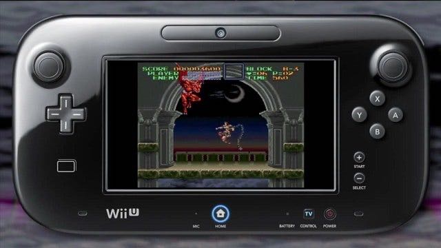 Super Castlevania IV - Nintendo Wii U Virtual Console video game collectible - Main Image 3
