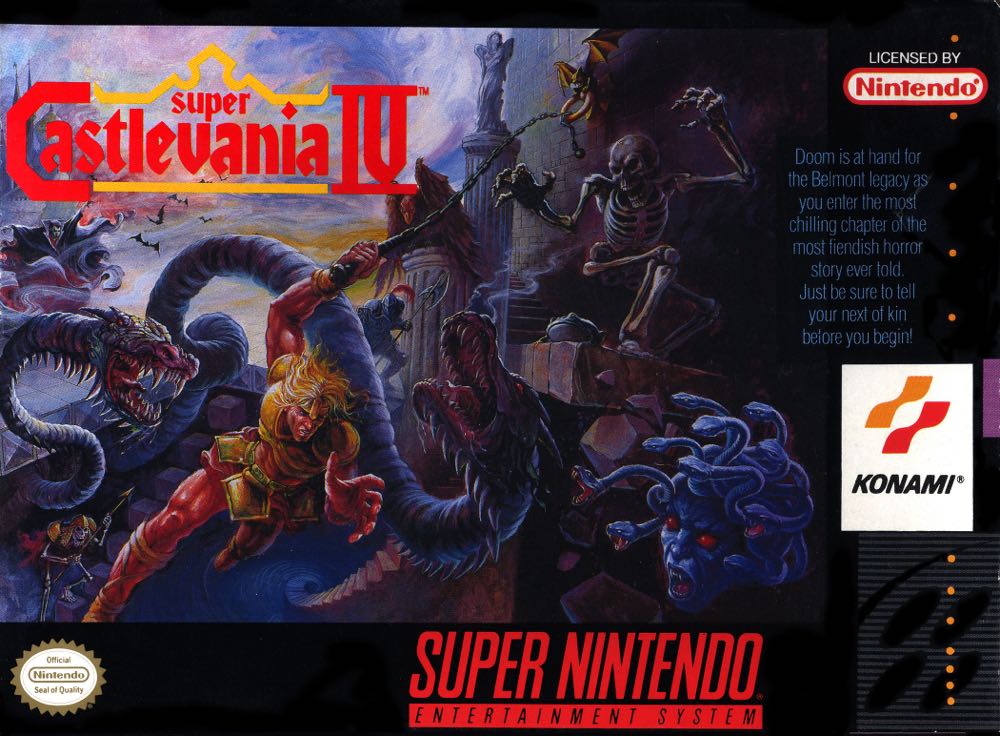 Super Castlevania IV - Nintendo Wii U (Konami - 1) video game collectible - Main Image 3