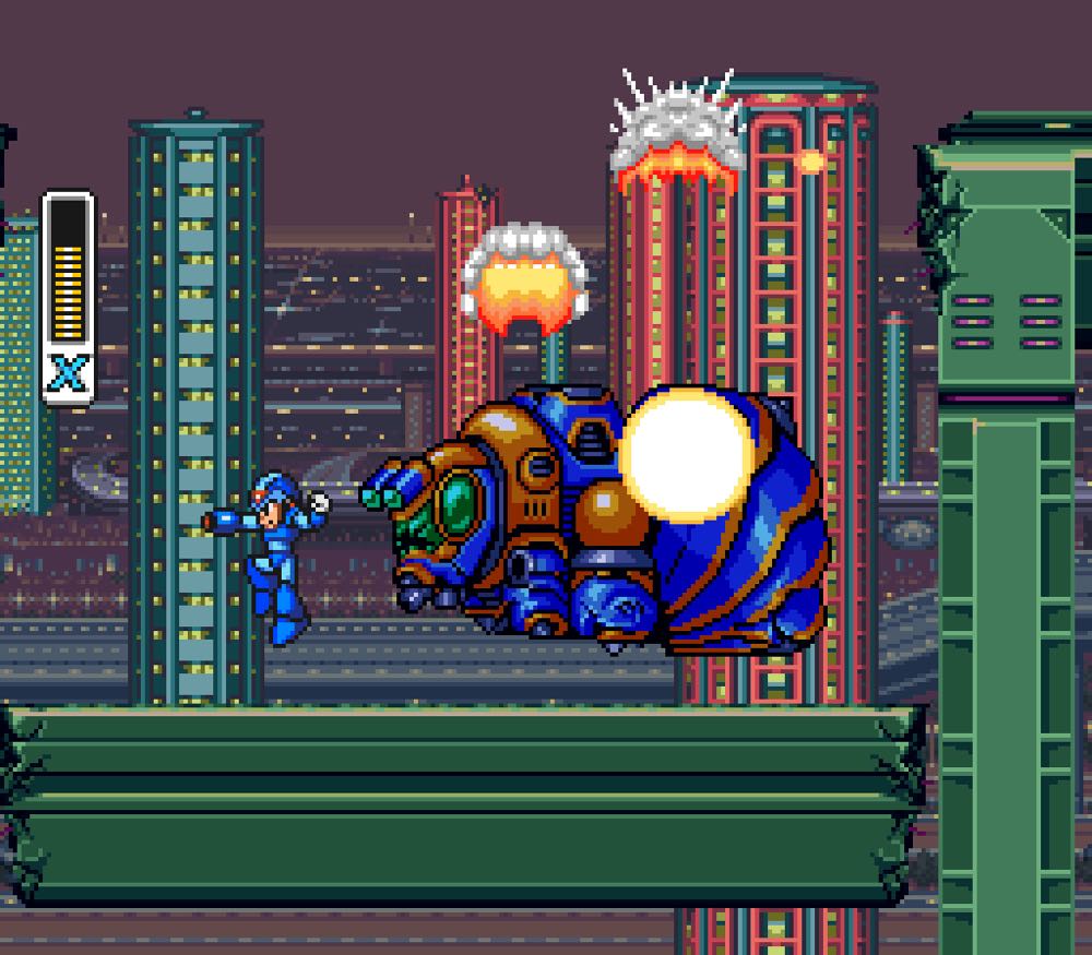 Mega Man X - Nintendo Super Nintendo Entertainment System (SNES) (Capcom - 1) video game collectible - Main Image 3