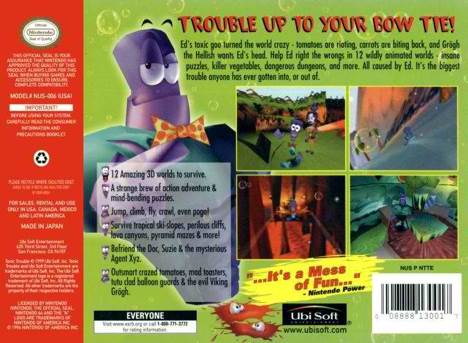 Tonic Trouble - Nintendo 64 (N64) (Ubi Soft - 1) video game collectible [Barcode 3362930501659] - Main Image 2