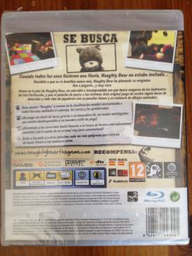 Naughty Bear - Sony PlayStation 3 (PS3) (Sony Computer Entertaiment - 1) video game collectible [Barcode 8023171023021] - Main Image 2