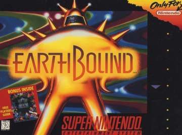 EarthBound - Nintendo Super Nintendo Entertainment System (SNES) video game collectible - Main Image 1