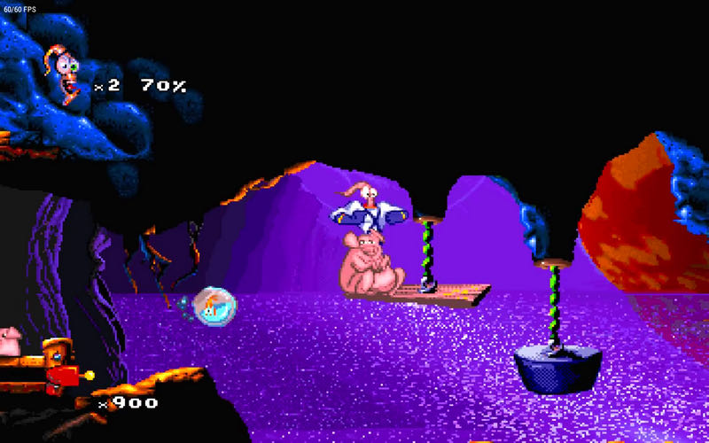 Earthworm Jim 2 - Sega Mega Drive (Virgin - 1) video game collectible [Barcode 5028587020124] - Main Image 4