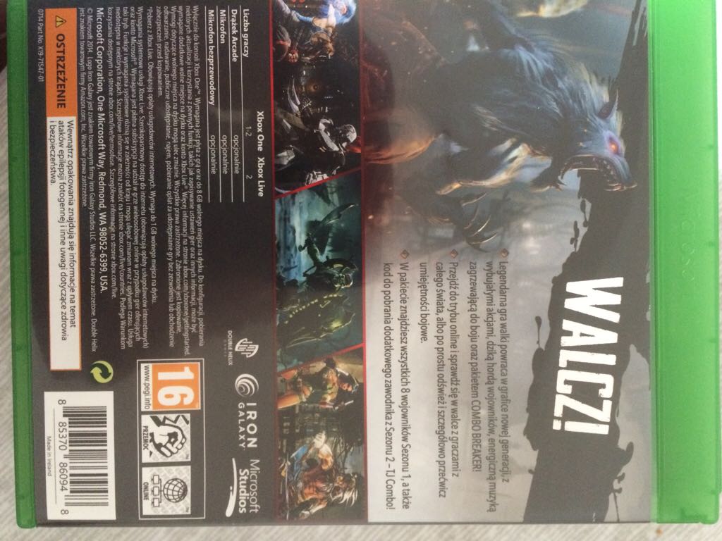 Killer Instinct - Microsoft Xbox One video game collectible [Barcode 885370860948] - Main Image 2