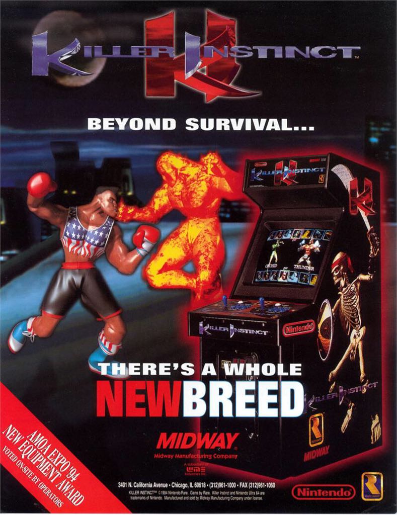 Killer Instinct - Arcade (Fba Mame) video game collectible - Main Image 1