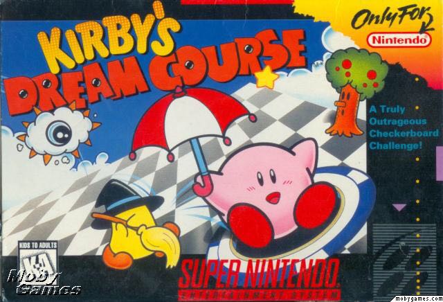 SNES Kirbys Dream Course - Nintendo Super Nintendo Entertainment System (SNES) video game collectible - Main Image 1