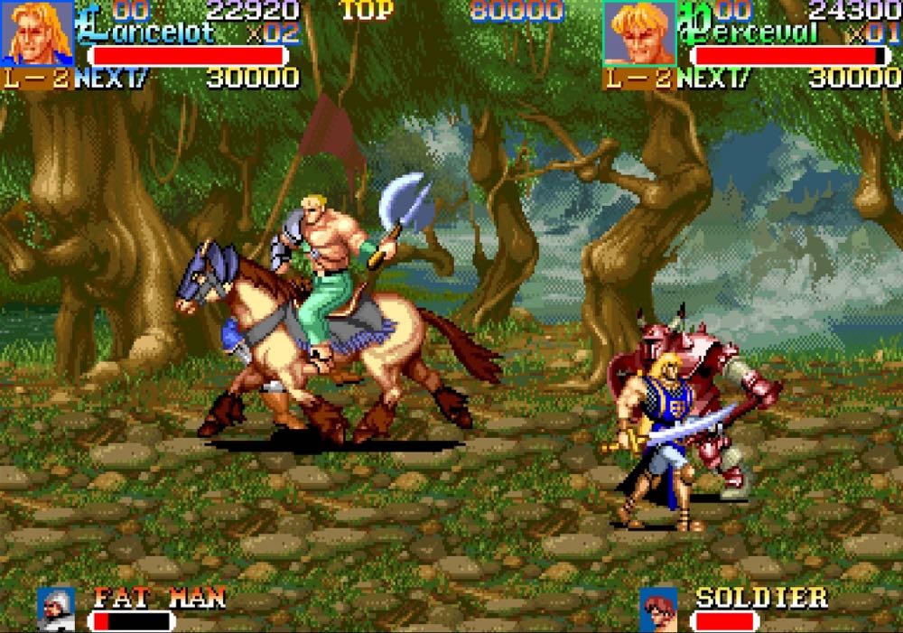 Knights of the Round - Arcade (Capcom) video game collectible - Main Image 3