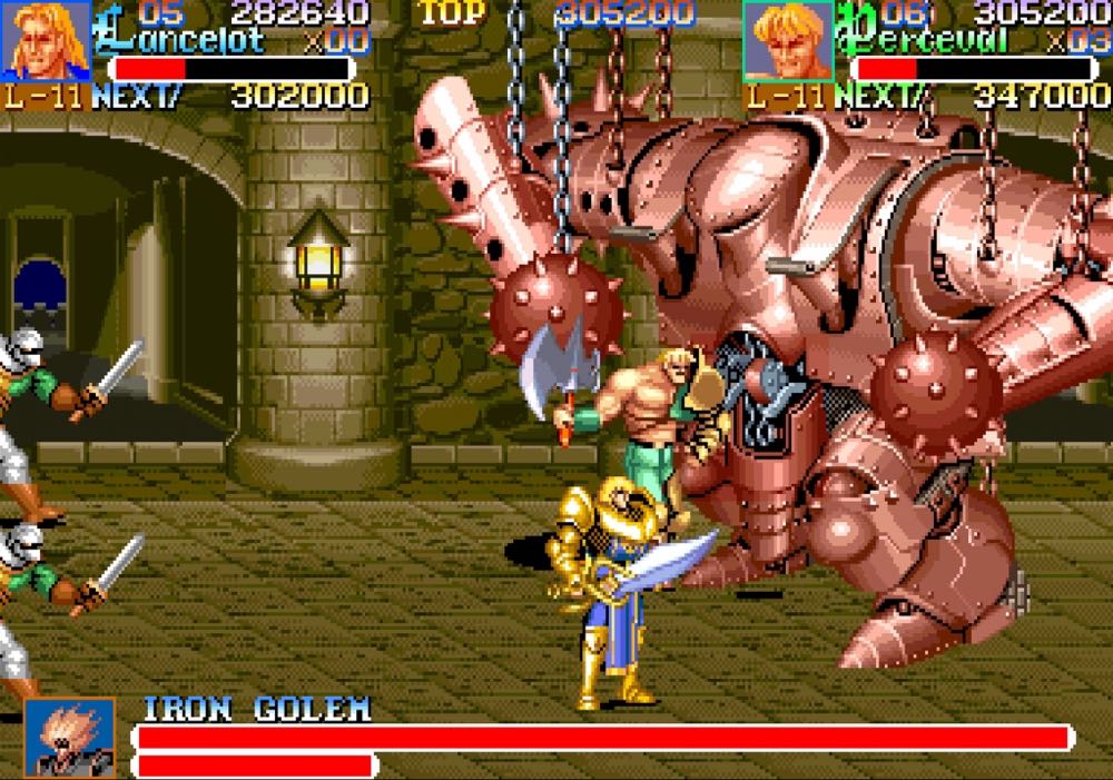 Knights of the Round - Arcade (Capcom) video game collectible - Main Image 4