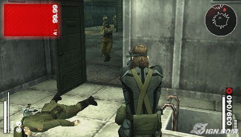 Metal Gear Solid Portable Ops Plus - Sony PlayStation Portable (PSP) video game collectible - Main Image 2