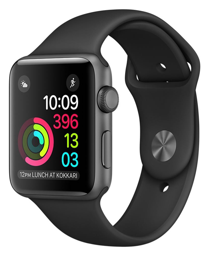Apple Watch Series 3 Silver [d:33.5] [l2l:39MM] - Apple (Series 3) watch collectible [Barcode 190198211545] - Main Image 2