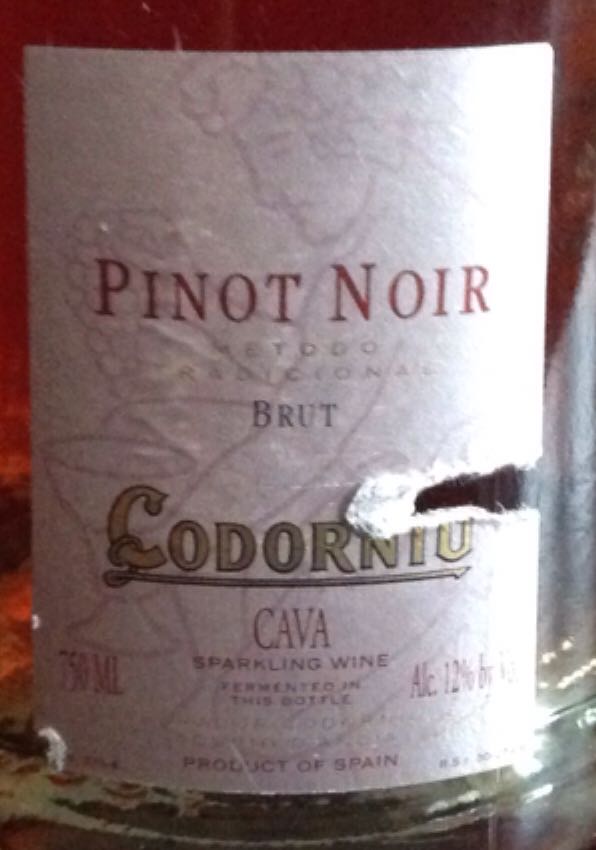 Codorniu - 100% Pinot Noir wine collectible [Barcode 012976990155] - Main Image 2