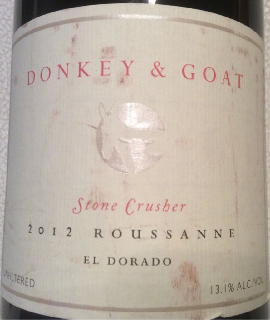 Donkey & Goat - Rousanne wine collectible [Barcode 001802000052] - Main Image 1