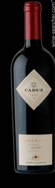 Cadus - Malbec wine collectible [Barcode 7793440000749] - Main Image 1