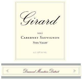 Girard Diamond Mountain Cabernet Sauvignon - Cabernet Sauvignon wine collectible [Barcode 008176602103] - Main Image 1