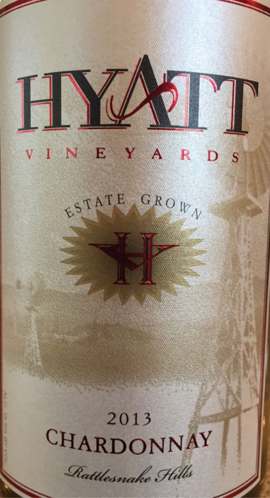 Hyatt Chardonnay - 100% Chardonnay wine collectible [Barcode 009071100015] - Main Image 1
